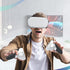 CNBEYOUNG Touch Controller Grip Cover Compatible with Meta/Oculus Quest 2, Anti-Throw Handle Sleeve Oculus Quest 2 Accessories with Nylon Adjustable Wrist Knuckle Strap(Black)