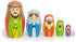 Imagination Generation - Nesting Nativity Set for Kids - Christmas Nesting Dolls, Wooden Toys Playset with Baby Jesus, Three Kings, Mary and Joseph Figurines for Kids - 11 Pcs