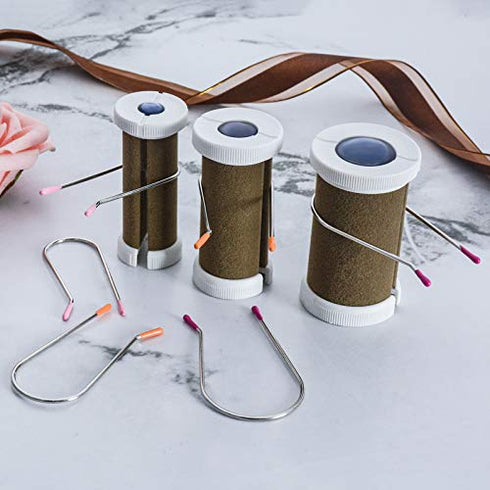 Hot Curler Clips Replacement Hot Roller Clips Rollers Securing Pins Fits ¾ inch, 1”, 1¼ inch Hot Rollers Curlers (Small,Medium,Large ,20PCS)