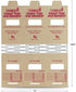 Brown Recluse Spider Traps by Catchmaster - 30 Pre-Baited Glue Board Sheet Monitor Traps, Ready to Use Indoors. Insect Cockroach Cricket Sticky Adhesive Fold-able No-Mess Non-Toxic - Made in The USA