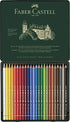 Faber-Castel 24 Piece Polychromous Colored Pencil Set in Metal Tin