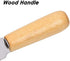 Set of 8, Wood Handle Cheese Knives and Spreaders, DaKuan Cheese Slicer Cheese Cutter Condiment Knives Set