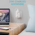 Ceptics Israel Power Adapter, QC 3.0 & PD, Safe Dual USB & USB-C - 2 USA Socket Compact & Powerful - Use in Jerusalem, Holy Land, Palestine, Gaza Strip - Type I AP-14- Fast Charging