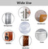 Adhesive Door Knob Bumper Pads- 18 PCS Small Clear Wall Protector Door Stopper Rubber Feet for Door Handle Cabinet Headboard Refrigerator Sound Dampening and 20 PCS Bumper Pads