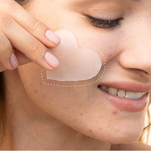 HANHOO - DermaFix Blemish Custom Patch | Designed for Cluster Acne and Wound Treatment - Reduce Blemishes and Heal Open Wounds - Hydrocolloid Skin Protection (2 Patch Count)