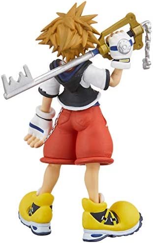 Kingdom Hearts: Sora Ultra Detail Figure, Multicolor