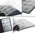 Coin Storage Album - Rare Coin Holders Book - Coins Collection for Collectors (Black, 120 Coin Holders, 1.18”x1.26” Pocket Size)