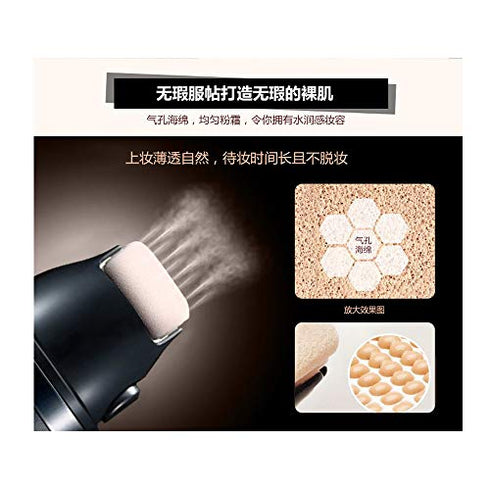 BIOAQUA BB Cream Thin Concealer Flawless Super Beautiful Face Bare Makeup Cover Pores Keep Your Skin Hydrated (#02 IVORY WHITE)