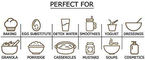 Organic Brown Flaxseed Meal, 8 Ounces – Non-GMO, Kosher, Cold-Milled from Raw Whole Seeds, Pure Powder, Vegan Superfood, Bulk, Rich in Omega-3 Ground Flax, Keto Friendly, Product of the USA