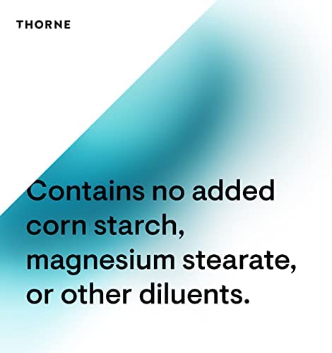Thorne Ascorbic Acid - 1000 mg Vitamin C Supplement - Supports Healthy Immune Response, Collagen Formation, and Antioxidant Support - Gluten-Free - 60 Capsules