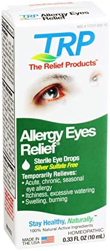 The Relief Products Allergy Eyes Relief Sterile Eye Drops, 0.33 Fl. Oz.