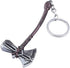 365Home 2-Pack Hammer Keychain and Axe Keychain, Cool Gifts for Men, Husband, Boyfriend