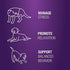 VetIQ Calming Support Supplement for Dogs, Anxiety Supplement Soft Chews, 90 Count