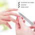 4 Pcs Metal Nail File Diamond Nail Files Stainless Steel Nail File Kit Double Side Fingernail Toenail Files for Salon Home Travel Use(5.9Inch)