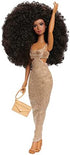 Naturalistas 11.5-inch Fashion Doll and Accessories Dayna, Curly 3C Textured Hair, Medium Brown Skin Tone, Designed and Developed by Purpose Toys