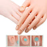 2Pcs Practice Hand for Acrylic Nails, Nail Art Training Hand,Fake Hand for Nails Practice, Flexible Bendable Manicure Hand Practice Tool