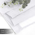 Tollpiz Short Sheer Tier Curtains Linen Textured Half Kitchen Curtain Sheers Light Filtering Rod Pocket Voile Small Curtain for Bathroom, 25 x 24 inches Long, White, Set of 2 Panels