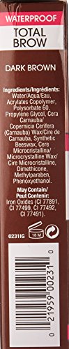 Cover Your Gray Total Brow Eyebrow Sealer and Color - Dark Brown