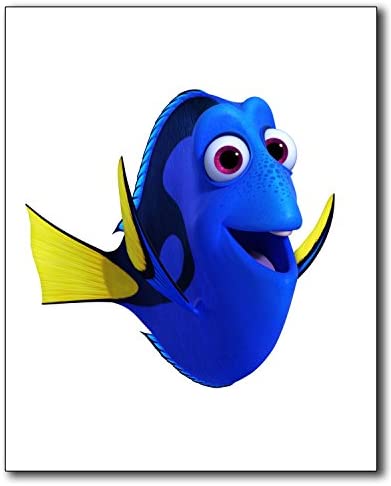 Finding Dory Wall Art Photos - Set of 4 (8 inches x 10 inches) Poster Prints