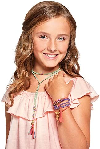 Make It Real Gold Link Suede Bracelets