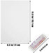 100 Sheets White Carbon Transfer Paper 11.7”x8.3” with Tracing Stylus for Wood Burning Transfer, Wood Carving,Trace Pattern