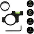 West Lake Precision Scope Leveling Kit, Includes 30mm Smooth Alloy Scope Bubble Level Indicator (Anti-Cant) and 1" Ring Reducer, for Precision Shooting, Competition and Hunting