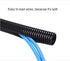 Alex Tech 25ft – 1/4 inch Split Wire Loom Tubing Wire Conduit – Black