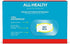 All Health Clear Waterproof Antibacterial Adhesive Bandages, 2 in x 3 1/2 in, 32 ct | Helps Prevent Infection, 100% Waterproof for First Aid and Wound Care