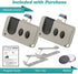 2 Garage Door Remote for Sears Craftsman (53753 139.53753)