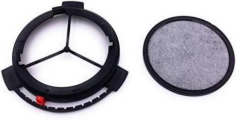 Replacement Coffee Maker Water Filter with Frame for Mr. Coffee Coffee Maker, Compatible Mr Coffee Water Filter Dics and Holder- WF10 (1 Filter Disk+ 1 Frame )