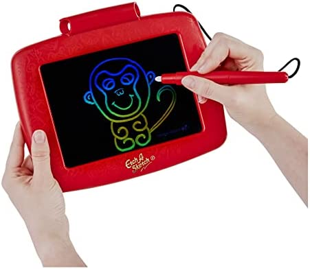 Etch A Sketch Freestyle, Drawing Tablet with 2-in-1 Stylus Pen and Paintbrush, Magic Screen, Kids Toys for Ages 3 and up