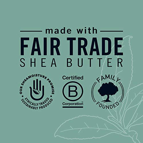 SheaMoisture Mousse for Curly Hair, Wig or Weave, Tea Tree and Borage Seed Oil, Paraben-free Styling Mousse, 7.5 Ounce