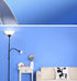 REDODECO Solid Color Matte Textured Vinyl Adhesive Paper Peel Stick Wallpaper Adhesive Cabinet Shelf Liners Decal,15.8inch by 79inch (Sky Blue)