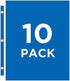 Avery Horizontal Photo Pages, Acid Free, 4 x 6 Inches, Pack of 10 (13406)
