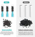 Scotte Pipe Filters Nanocrystalline 9mm Pipe Filter Newest 100 pcs Professional Filter Element for Smoking Pipe