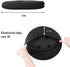 baibu Bar Stool Cushions, Super Breathable Round Bar Stool Cover Seat Cushion Black 12" - One Cushion Only