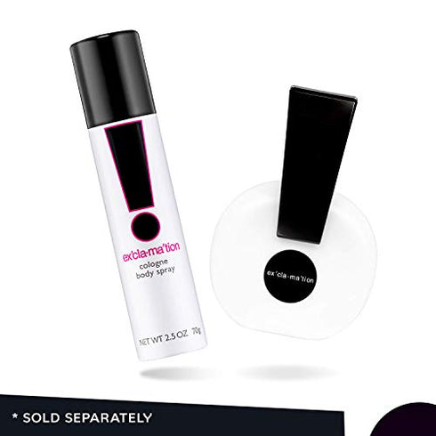 Emeraude Exclamation Cologne Body Spray by Emeraude 2.5 Fluid Ounce Oriental Floral Scented Women's Body Spray, Feminine & Sharp Scent