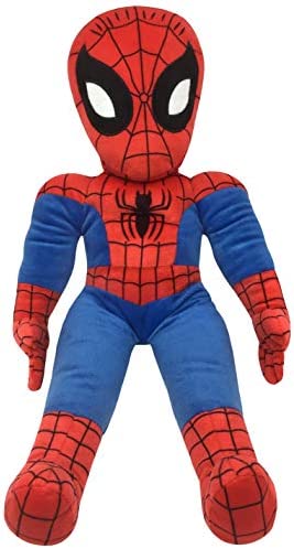 Jay Franco Marvel Super Hero Adventures Toddler Spiderman Plush Stuffed Pillow Buddy - Super Soft Polyester Microfiber, 20 inch (Official Marvel Product)