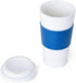 Copco 2510-9966 Acadia Double Wall Insulated Travel Mug with Non-Slip Sleeve, 16-Ounce, Blue