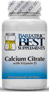 Bariatric Calcium Citrate with Vitamin D3 – Specially Formulated for Post-Bariatric Surgery - Easily Dissolvable for Fast & Effective Absorption - Made in The USA - 600mg, 120 Tablets per Bottle