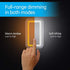 GE home electrical GE Enbrighten SleepLite LED Night Light, Plug-in, Dusk-to-Dawn Sensor, Melatonin, Natural Sleep, Amber Glow, Ideal for Bedroom, Nursery, Bathroom, 39977, 1 Pack, White | Dimmable