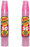 amscan Big Party Pack, Durable Plastic Cups, 12oz, Bright Pink