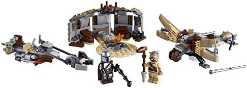 LEGO Star Wars: The Mandalorian Trouble on Tatooine 75299 Awesome Toy Building Kit for Kids Featuring The Child, New 2021 (277 Pieces)