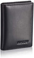 Leather Business Card Case Holder for Men & Women, Italian Calfskin