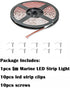 Seaponer Pontoon Boat light, Marine Led Light Strip for Duck Jon Bass Boat Sailboat Kayak, Led Flex Lighting for Boat Deck Light Accent Light Courtesy Interior Lights Fishing Night, 12v, 5m(16.4ft)