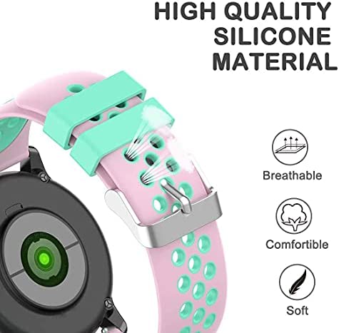 Gizmo Watch Band Replacement for Kids, 20mm Quick Release Watch Band for Men and Women, Soft Silicone Watch Band with Air Holes