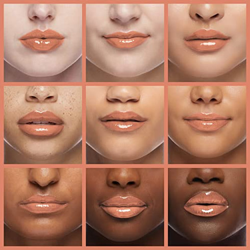 Lipstick By Wet n Wild Mega Last High-Shine Lipstick Lip Color Makeup, Peach Peach Please