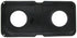 GE WB34K10010 Genuine OEM Porcelain Double Drip Pan (Black) for GE Gas Ranges