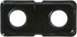 GE WB34K10010 Genuine OEM Porcelain Double Drip Pan (Black) for GE Gas Ranges