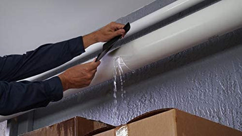 Flex Tape Rubberized Waterproof Tape, 8" x 5', Black